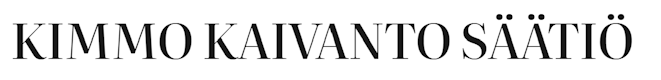 Kimmo Kaivanto säätiö logo. Linkki vie säätiön kotisivulle